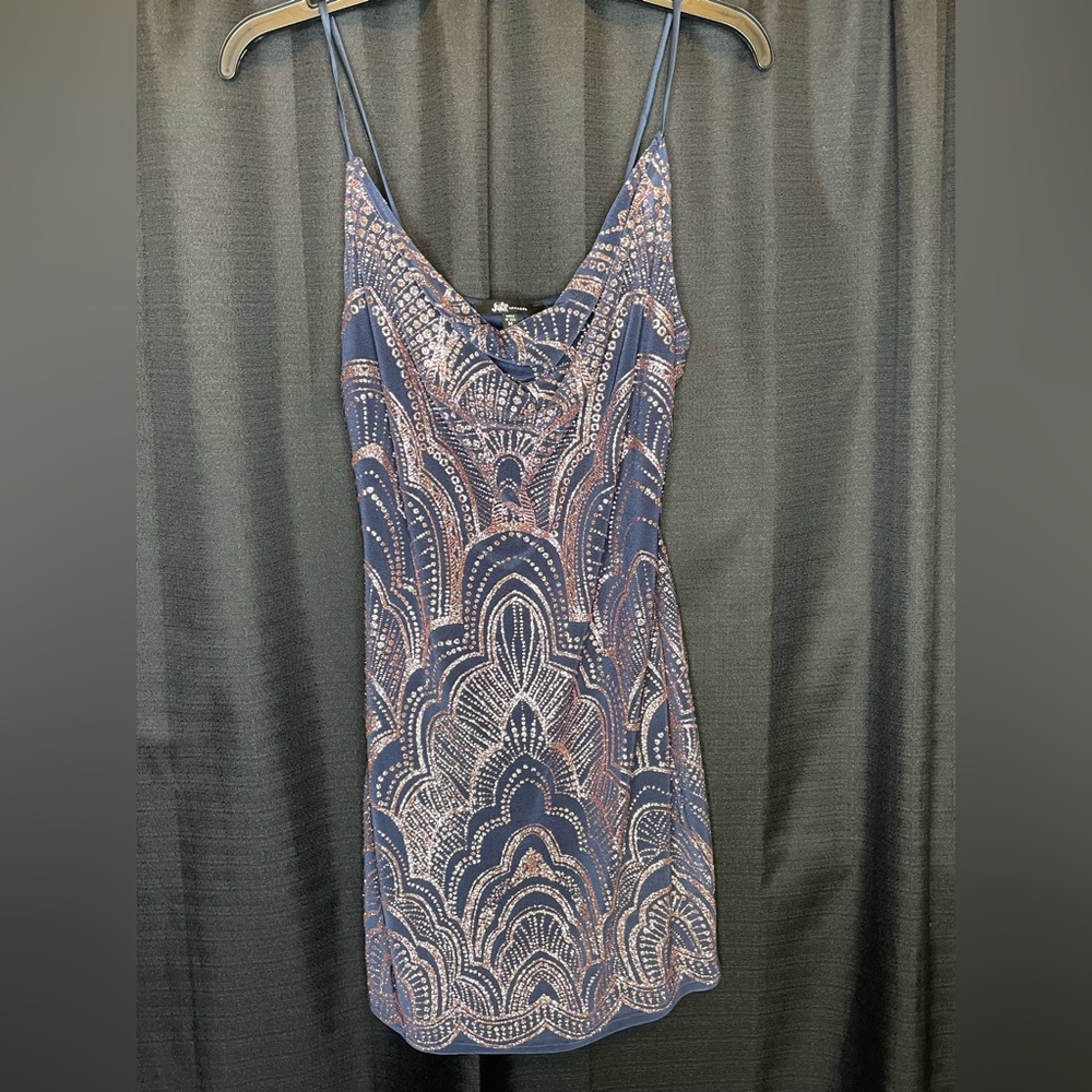 Sparkly mini dress